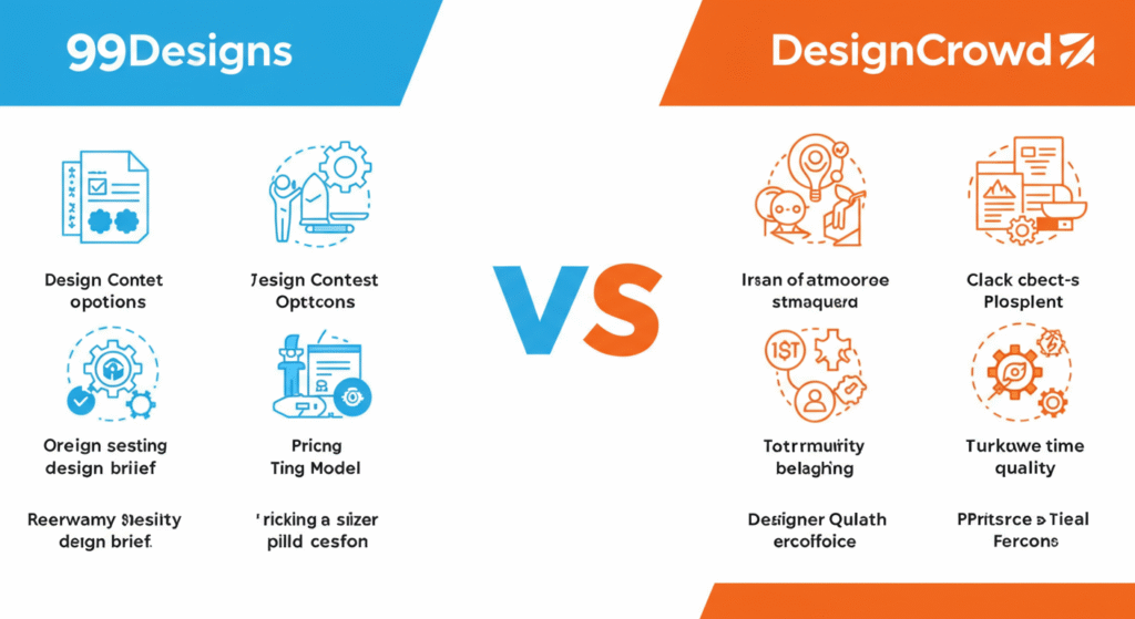 99designs vs DesignCrowd