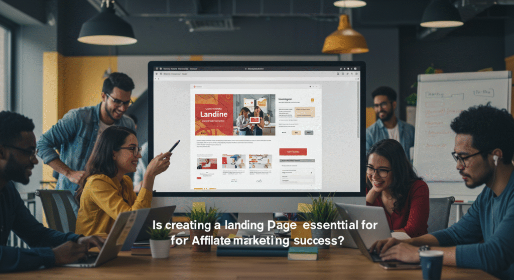 a landing page essential for affiliate marketing success Thumbnail