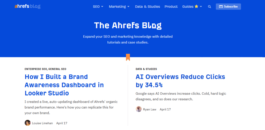 Ahrefs Blog