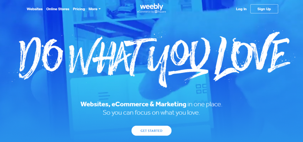 Weebly Homepage
