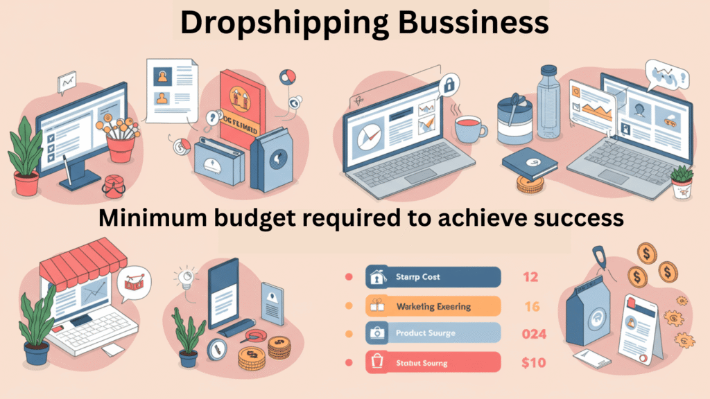 what is minimum budget required for dropshipping thumbnail