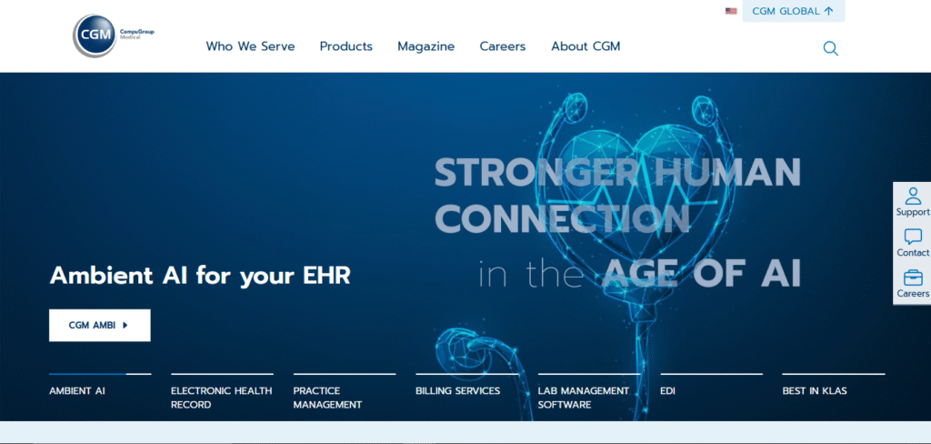 CompuGroup Medical Homepage