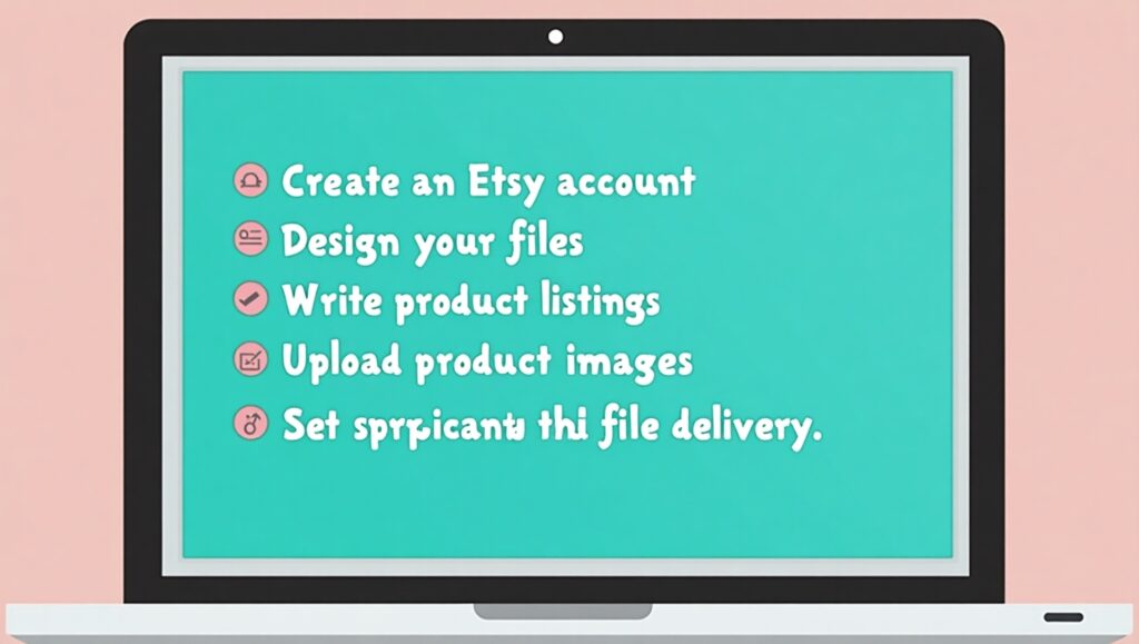 Detailed Walkthrough for Selling Printables on Etsy thumbnail