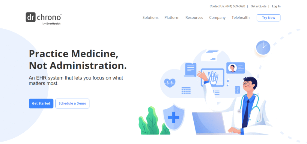 DrChrono Homepage