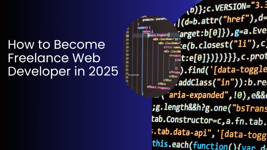 Freelance Web Developer Blog Thumbnail