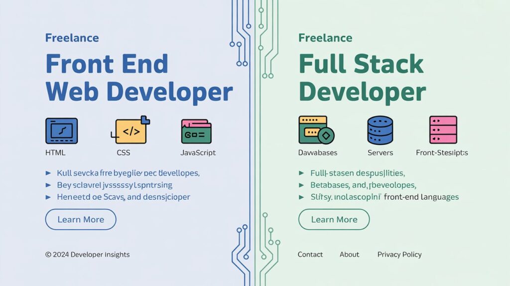 Front End Developer vs Full Stack Thumbnail