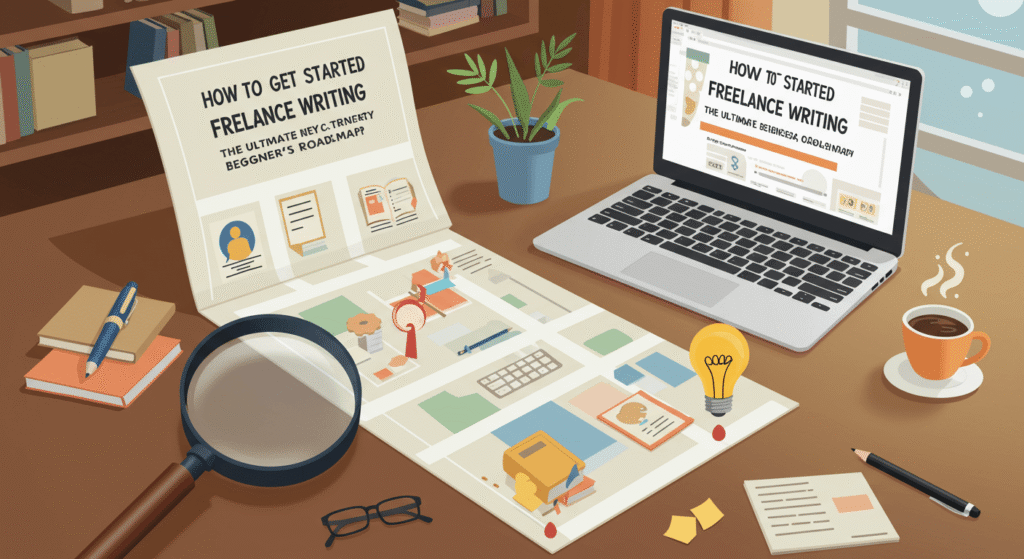 How to Get Started Freelance Writing Thumbnail