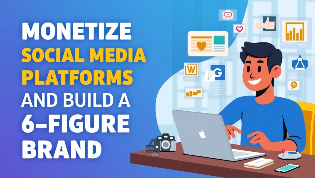 Monetize Social Media Platforms and Build a 6-Figure Brand