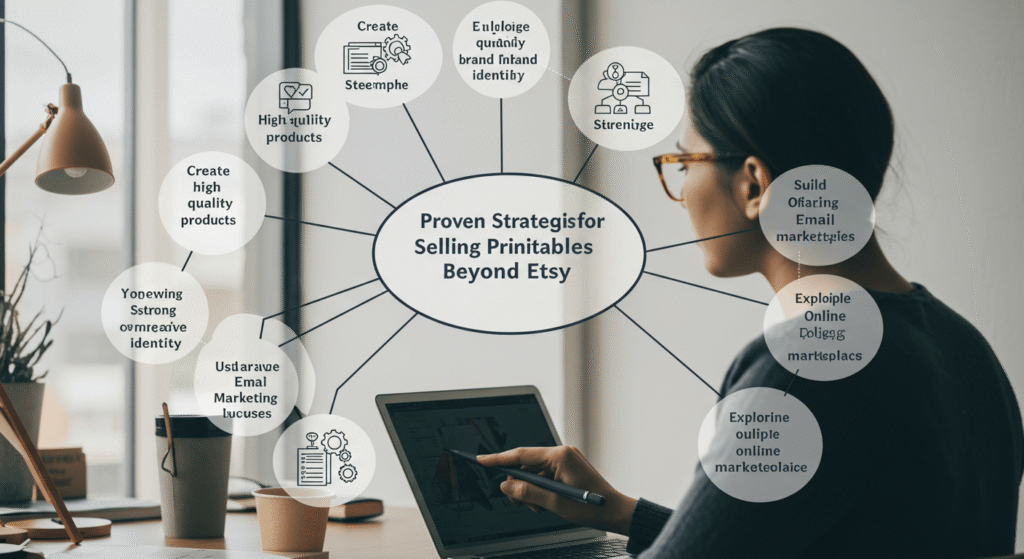 Strategies for Selling Printables Online Beyond Etsy Thumbnail