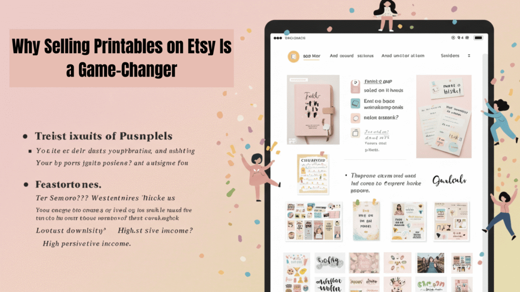 Why Selling Printables on Etsy Is a Game-Changer