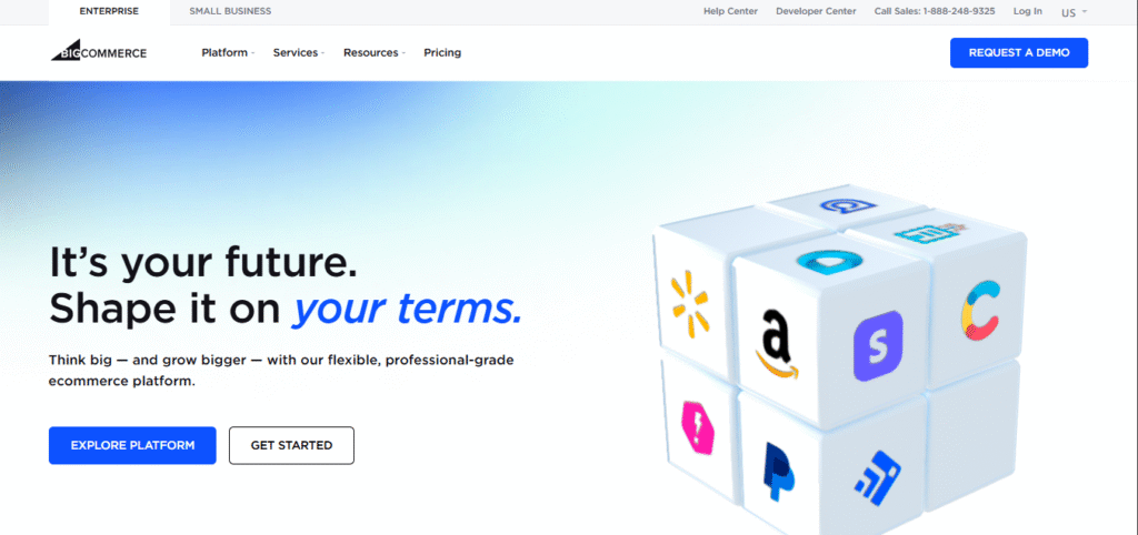 bigcommerce homepage