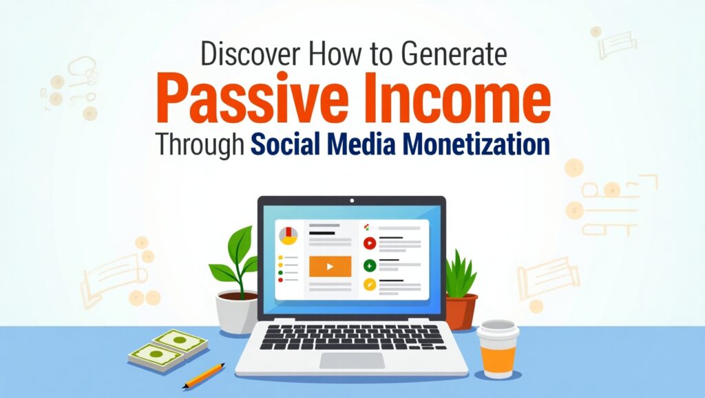 how to generate passive income through Monetization.