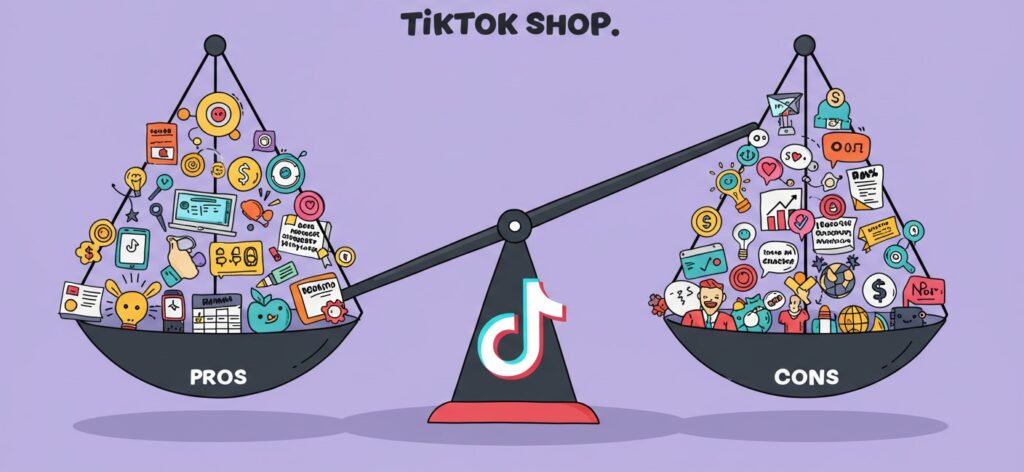 pros and cons of tiktok shop