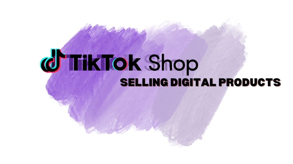 tiktok shop selling digital products blog thumbnail