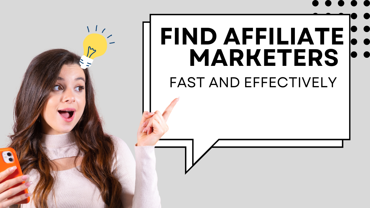 Ways to find affiliate Marketers Thumbnail